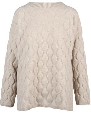 FILIPPO DE LAURENTIIS Pullover Mit Rundhalsausschnitt - Weiß