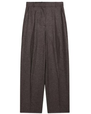 TOTEME Wide Trousers - Gris