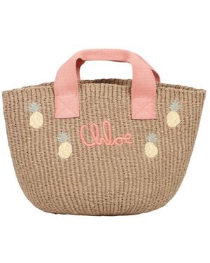 Chloé Tote Bags - Roze
