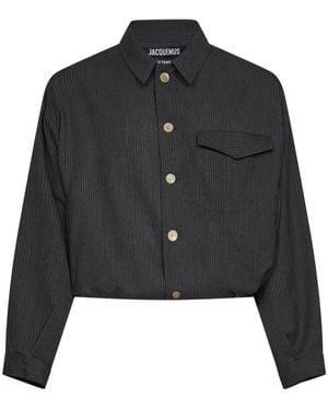 Jacquemus Kurze Wolljacke - Schwarz
