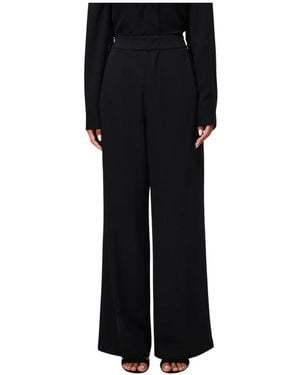 Hanita Wide Trousers - Black