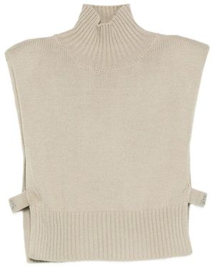 Patrizia Pepe Rollkragenpullover - Natur