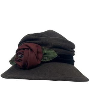 Grevi Accessoires ,Bruin Bruine Hoeden - Zwart