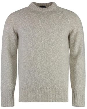 Drumohr Round-Neck Knitwear - Grey