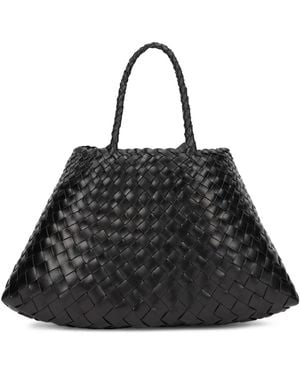 Dragon Diffusion Geflochtene Tote Bag - Schwarz