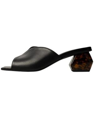 L37 Miss Stone Heeled Mules - Zwart