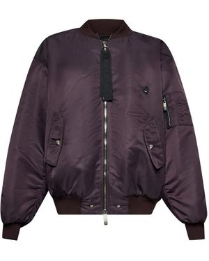Veste En Cuir Rose John Richmond - Taille 38 - Style Moto - Occasion Très Bon état