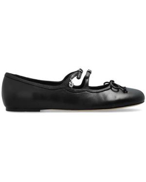 Marc Jacobs Schoenen ,Zwart ,Leer Kiki Ballerina Flats