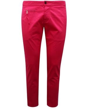 DSquared² Slim-Fit Pants - Red