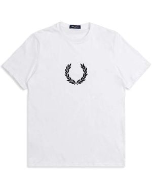 Fred Perry T-Shirts - White
