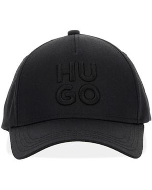 HUGO Caps - Negro