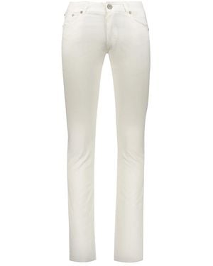 Moorer Skinny Fit Jeans - White
