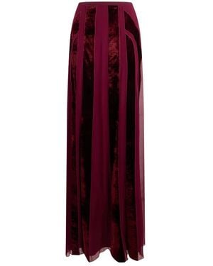 Alberta Ferretti Maxi Skirts - Purple