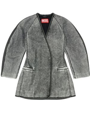 DIESEL Denim Jackets - Grigio