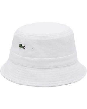 Lacoste Hats - White