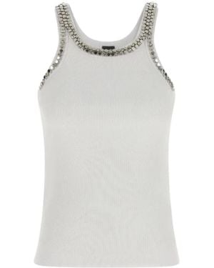 Pinko Sleeveless Tops - Grey