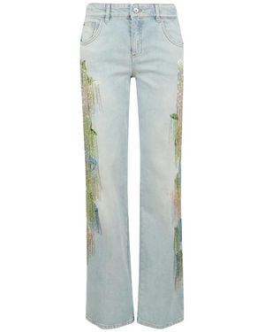 Blumarine Straight Jeans - Blauw