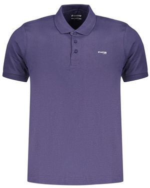 Lotto Leggenda Polo Shirts - Morado
