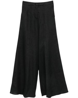 Semicouture Wide Trousers - Black