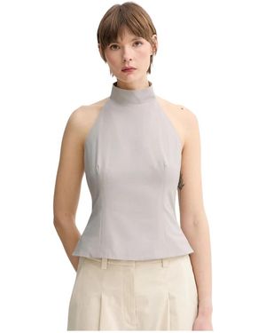 REMAIN Birger Christensen Sleeveless Tops - Gris