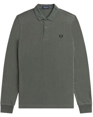 Fred Perry Polo Shirts - Grigio