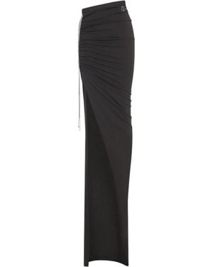 Moncler Rokken ,Grijs ,Maxi Skirts - Zwart