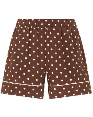 P.A.R.O.S.H. Casual Shorts - Brown