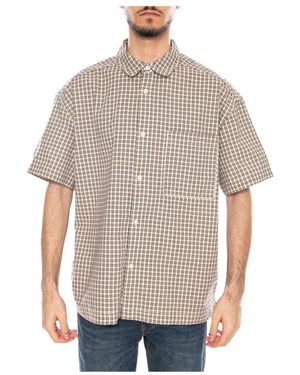 Only & Sons Overhemden ,Veelkleurig ,S/S Shirt - Grijs