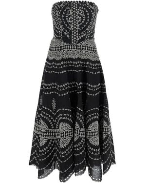 Charo Ruiz Midi Dresses - Zwart
