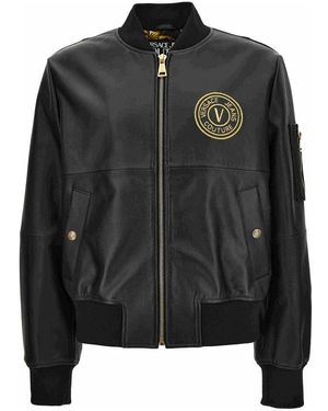 Versace Jeans Couture Leather Jackets - Noir