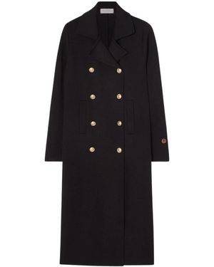 BUSNEL Double-Breasted Coats - Nero