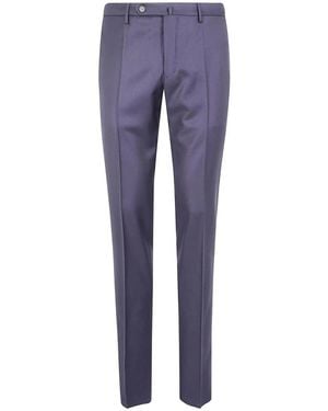 Incotex Tapered Virgin Wool S120 Broeken - Blauw