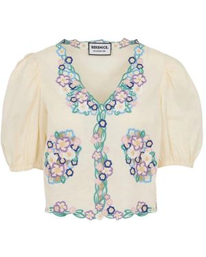 Berenice Clarita Top - Metallic