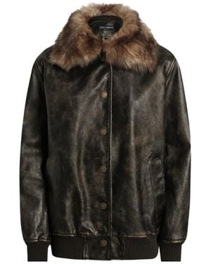 Dolce & Gabbana Faux Fur & Shearling Jackets - Noir