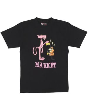 Market T-Shirts - Black