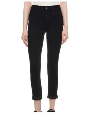 Liu Jo Cropped Jeans - Black