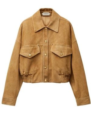 Versace Leather Jackets - Neutro