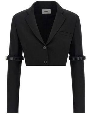 Coperni Hybrid Bolero Blazer - Zwart