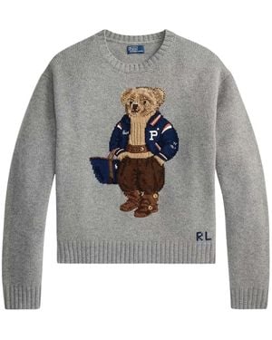 Ralph Lauren Round-Neck Knitwear - Gris