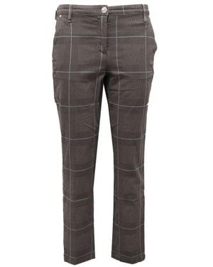 Jacob Cohen Straight Trousers - Grey