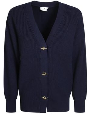 Elisabetta Franchi Cardigans - Blauw