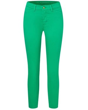 M·a·c Dream Summer Wonder Light Denim Cropped Jeans - Grün