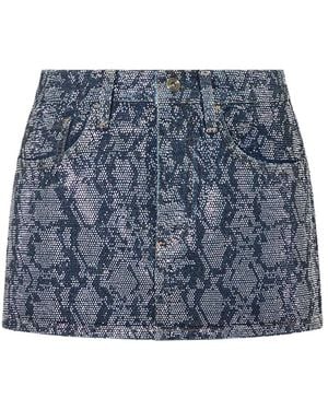 Liu Jo Short Skirts - Blue