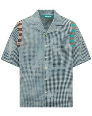 Barrow Short Sleeve Shirts - Blue