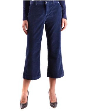 Jacob Cohen Wide Trousers - Blue