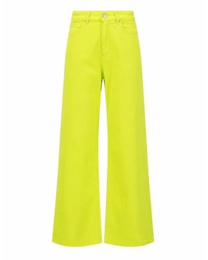 Brand Unique Wide Jeans - Amarillo