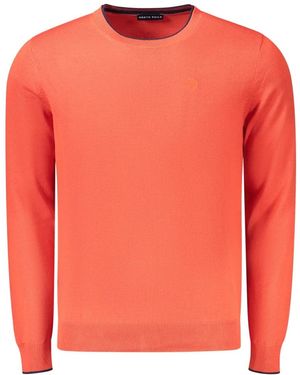 North Sails Truien & Vesten ,Rood ,Trui Met Ronde Hals - Roze