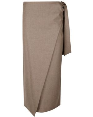Max Mara Rokken ,Bruin ,Midi Rok