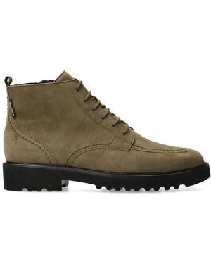 Mephisto Lace-Up Boots - Verde