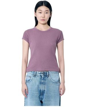 Acne Studios T-Shirts - Purple